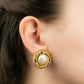 Boucles d'oreilles nid Chanel 1984