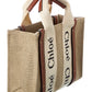CHL - CC o? Woody Mini Canvas & Leather Tote