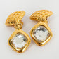Parure perlée et strassée Chanel