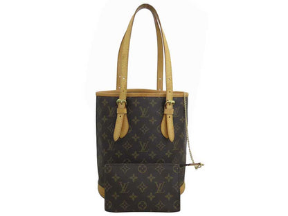 Louis Vuitton Shoulder Bag Monogram Bucket PM Brown