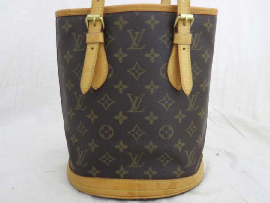 Louis Vuitton Shoulder Bag Monogram Bucket PM Brown