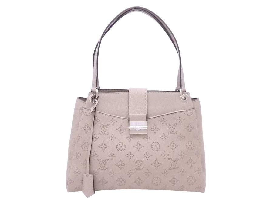 Louis Vuitton Shoulder Bag Monogram Mahina Sable