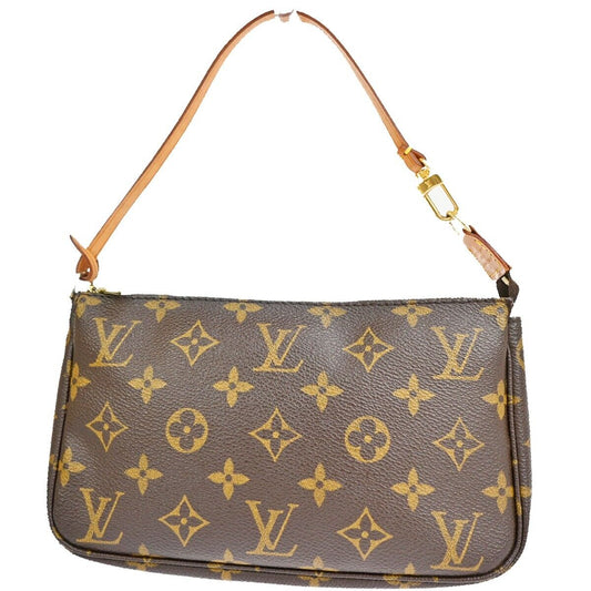Louis Vuitton Pochette Accessoires  Canvas Clutch Bag