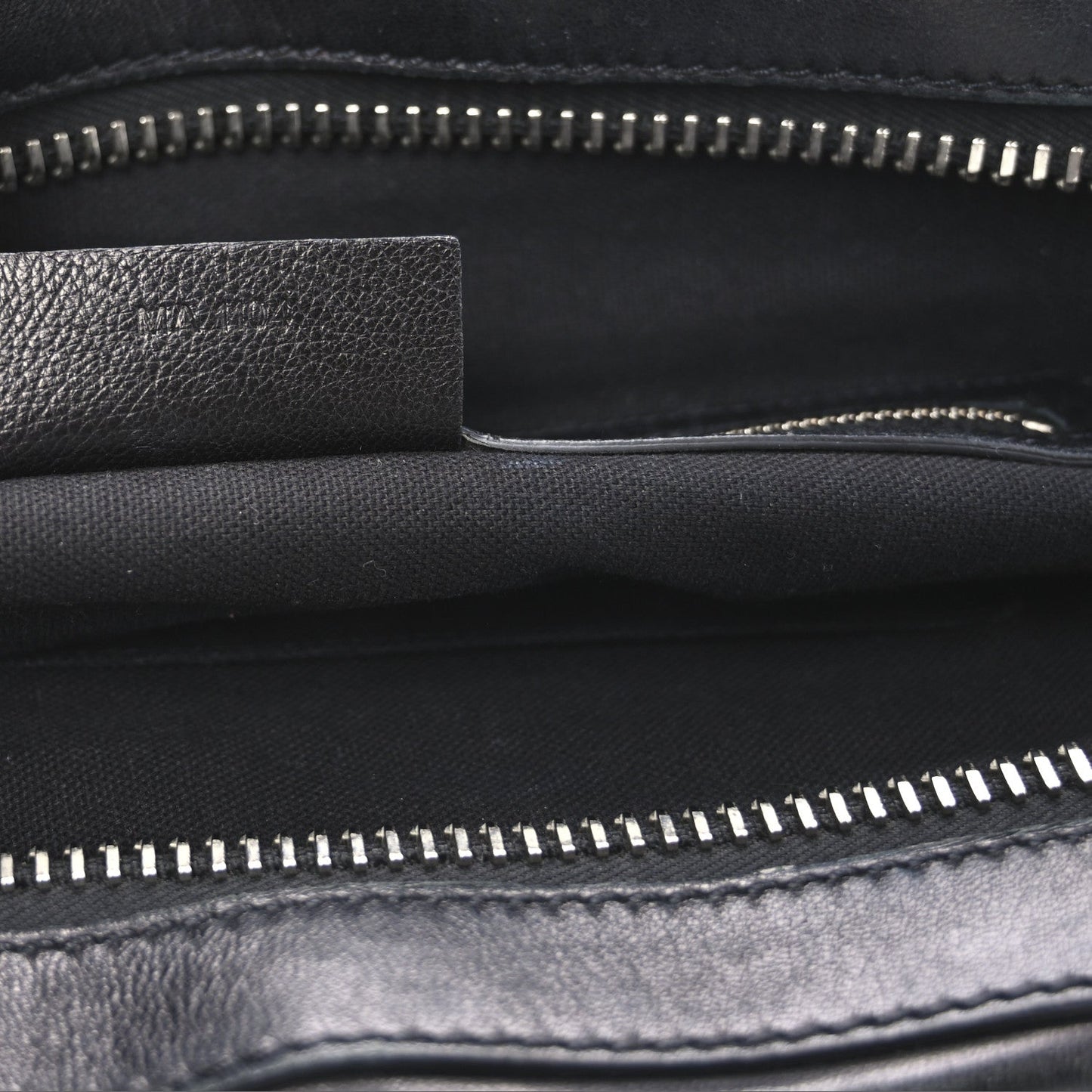 Givenchy Calfskin Crocodile Embossed Medium Nightingale Black