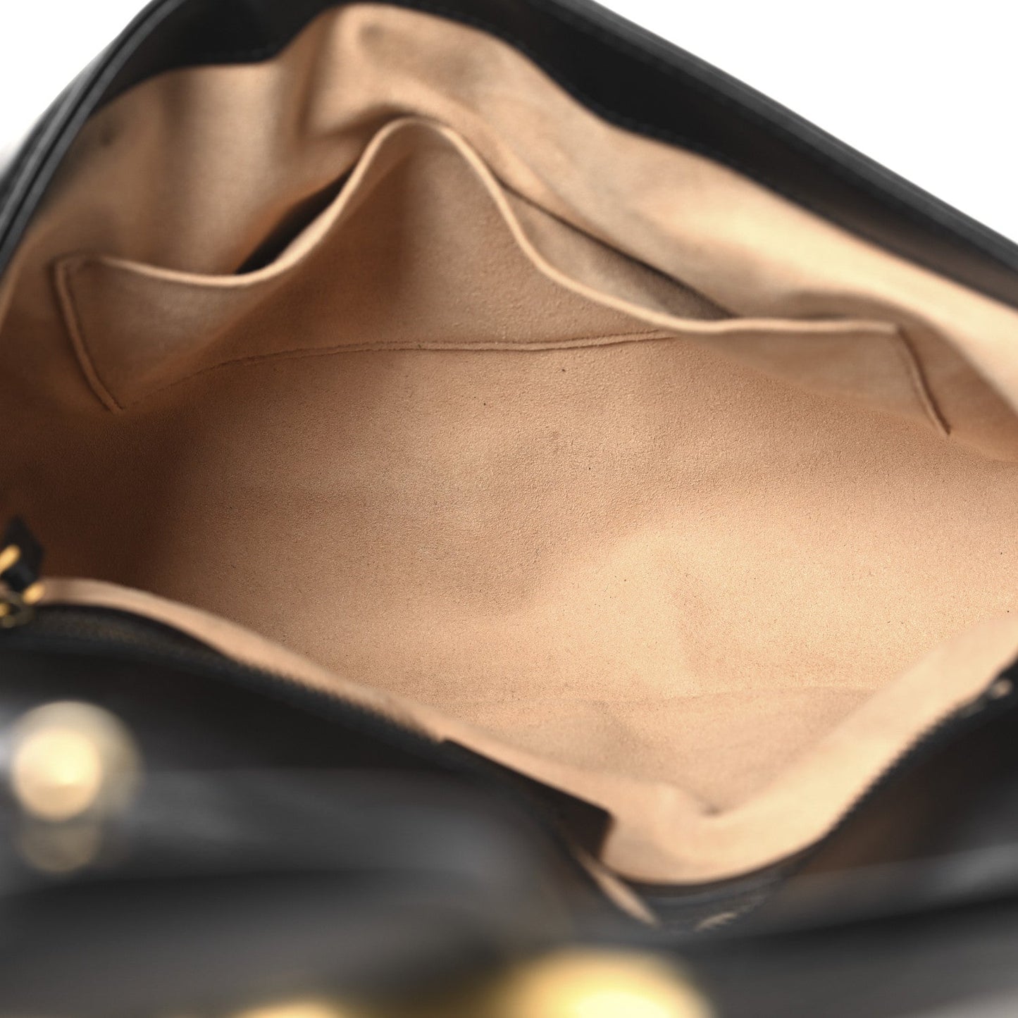 Amelia Calfskin Matelasse Medium GG Marmont Shoulder Bag Black
