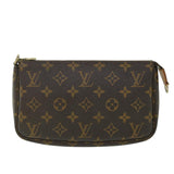 Louis Vuitton Pochette Accessoires  Canvas Clutch Bag