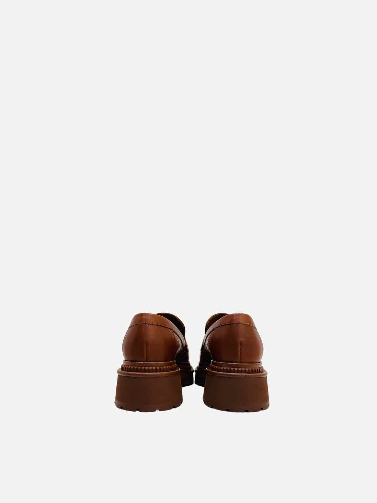CHANEL Brown Quilted Size EU 37.5 Moccasins