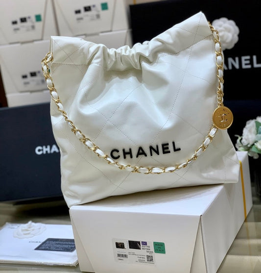 CHL -  22 Handbag White For Women 14.4in/37AmeliaAS3261 B08038 10601