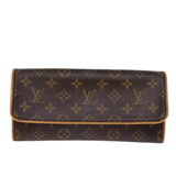 Louis Vuitton Twin  Canvas Clutch Bag