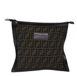 Fendi Zucca  Canvas Clutch Bag