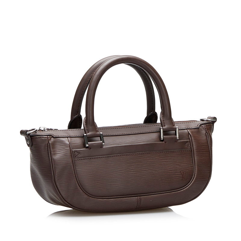 Louis Vuitton Epi Danula PM Handbag 2WAY M5891D Mocha Brown Leather  Louis Vuitton