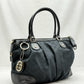 GUCCI Sukey Black GG Tote Bag