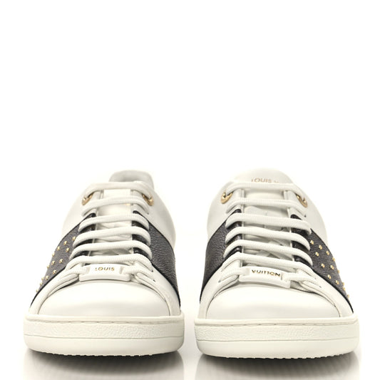 Louis Vuitton Monogram Stud Front Row Sneaker White