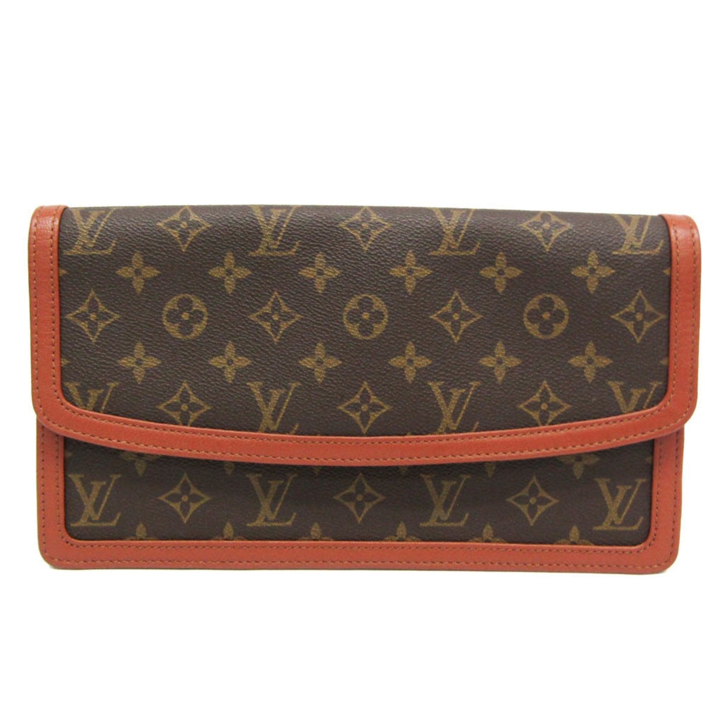 Louis Vuitton Pochette Dame  Canvas Clutch Bag