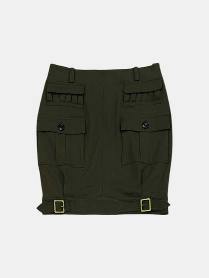 DIOR Cargo Khaki Size US 6 Mini Skirt