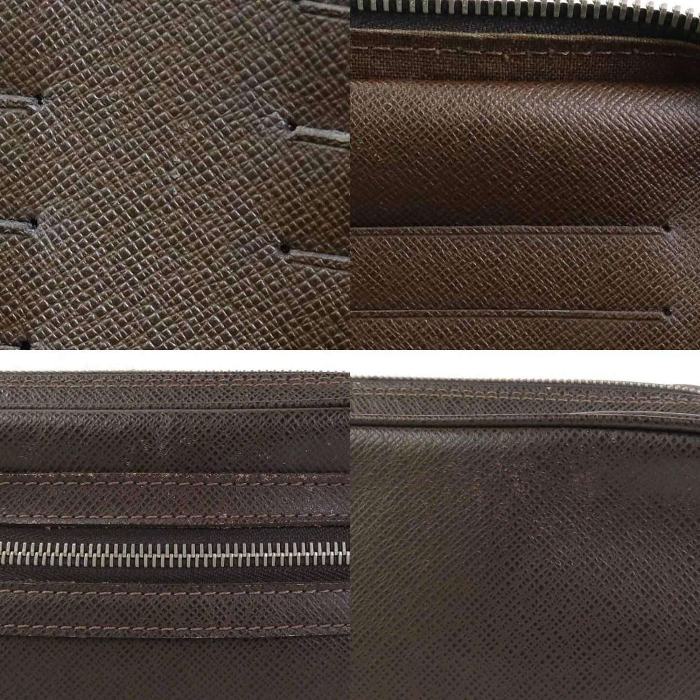 Louis Vuitton Pavel  Leather Clutch Bag