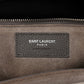 Saint Laurent Grained Calfskin Small Cabas Rive Gauche Fog