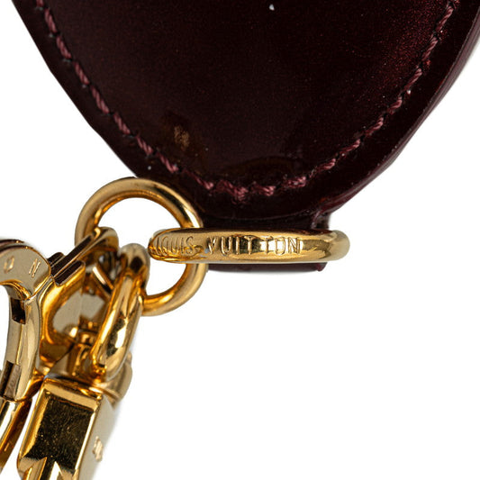Louis Vuitton Verne Porteocle Artwork Du Voyeurage Keeling M66472 Amarant Pearl Patent Leather  Louis Vuitton