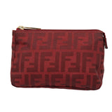 Fendi  Canvas Clutch Bag
