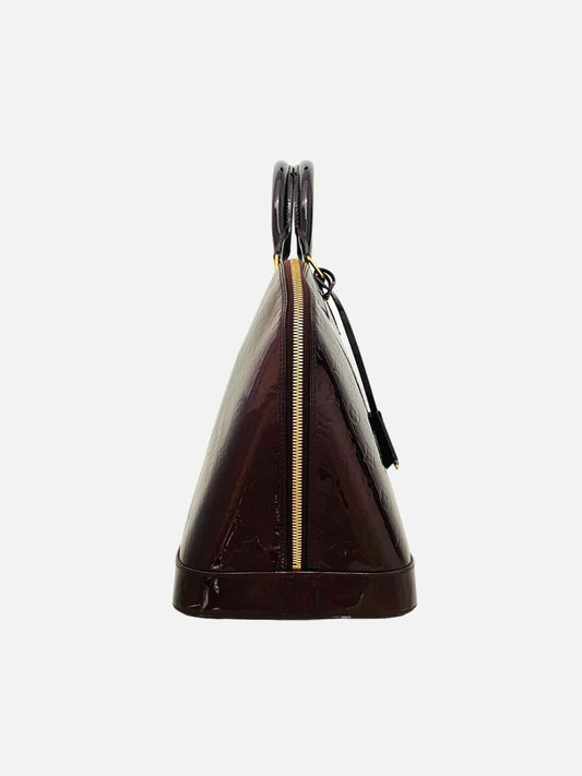 LOUIS VUITTON Alma Amarante Top Handle