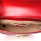 Amelia ssima Web Medium Padlock Messenger Shoulder Bag Hibiscus Red