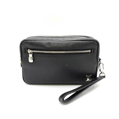 Louis Vuitton Pochette Kasai  Leather Clutch Bag