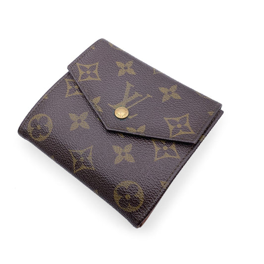 LOUIS VUITTON   Monogram Compact Double Flap Wallet M61652