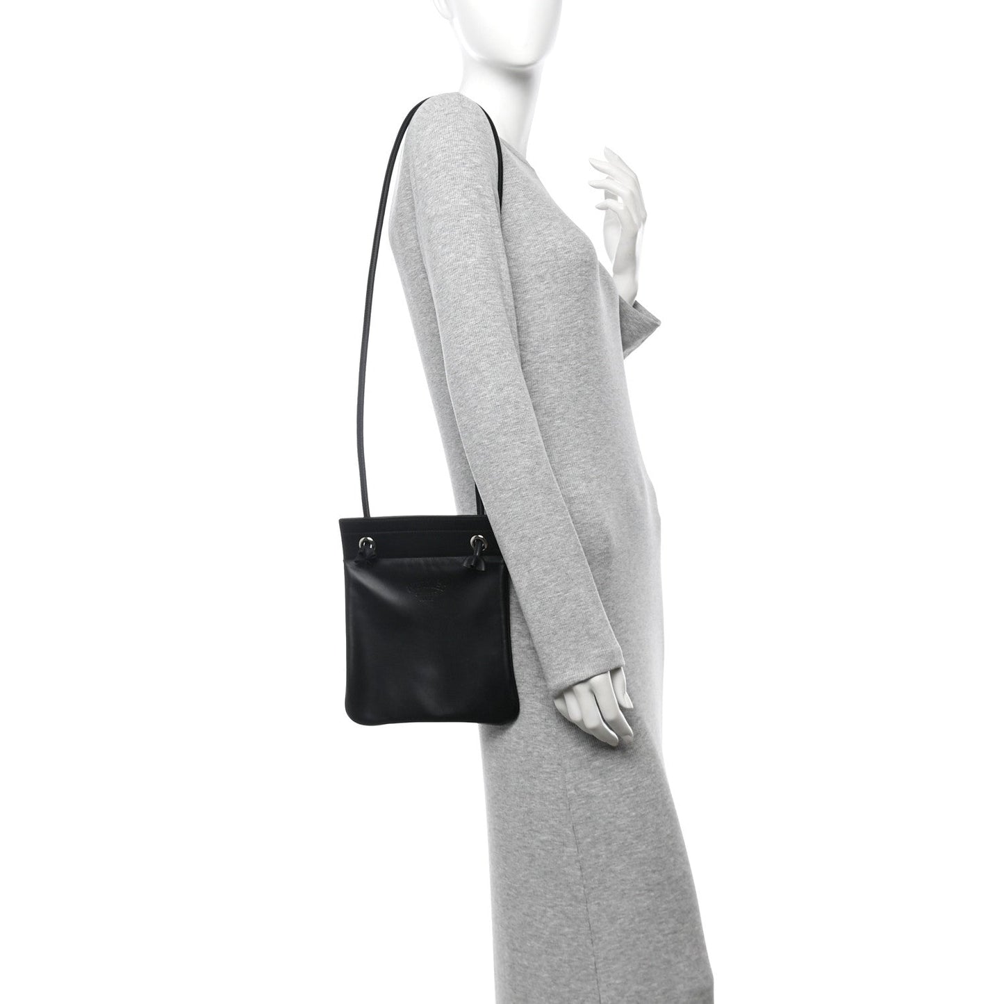 Amelia Milo Lambskin Swift Mini Aline Black