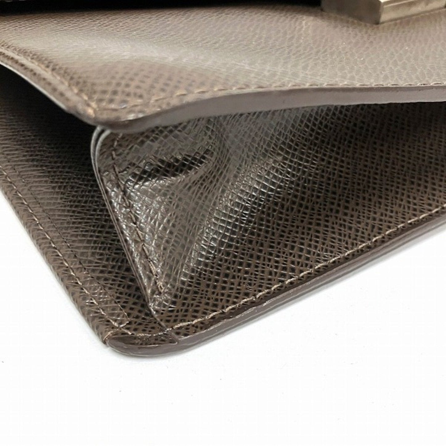 Louis Vuitton Selenga  Leather Clutch Bag