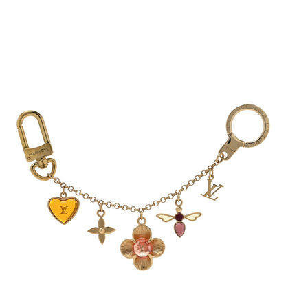 Louis Vuitton Bee Flower Chain Key Charm