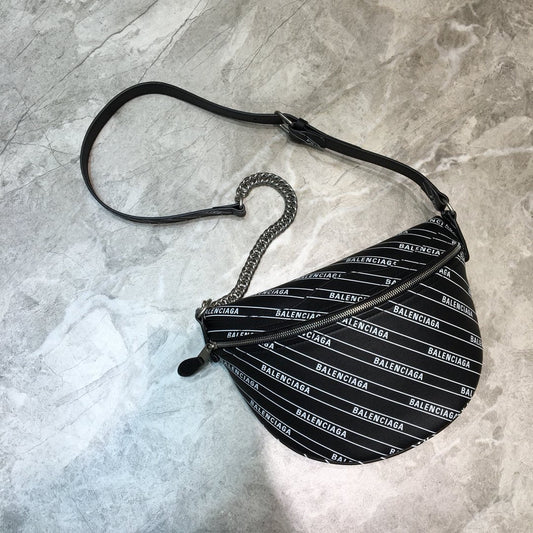 BLN-Ciaga Souvenir XS Belt Bag In Black, For Women,  Bags 9.5in/24cm