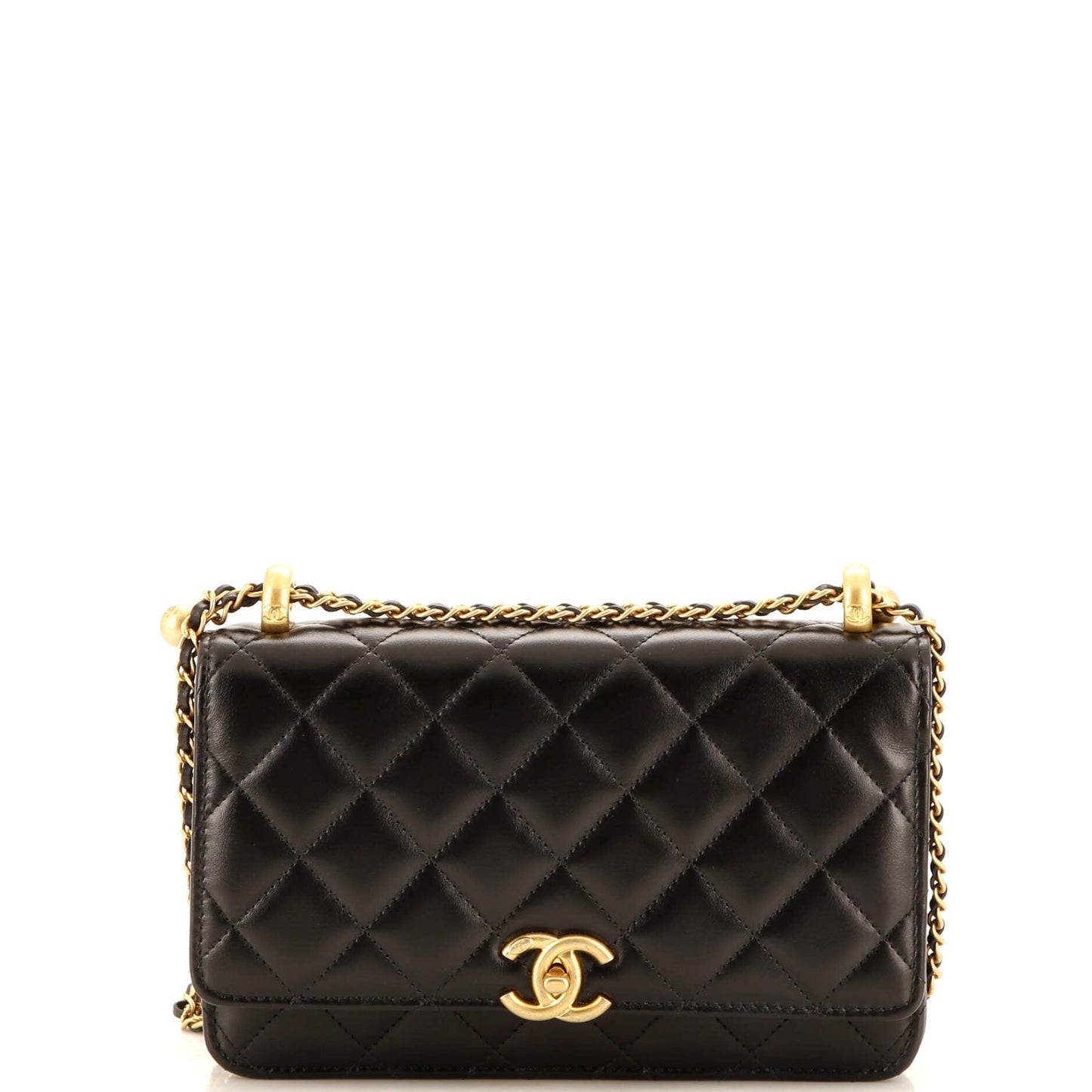 CHANEL Perfect Fit Wallet on Chain Quilted Calfskin