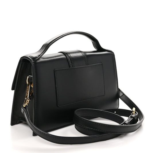 Jacquemus Smooth Calfskin Le Grand Bambino Black
