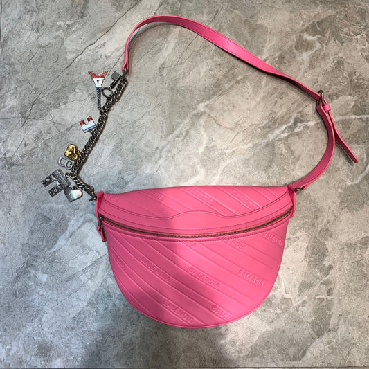 BLN-Ciaga Souvenir XXS Belt Bag In Pink, For Women,  Bags 11.8in/30cm