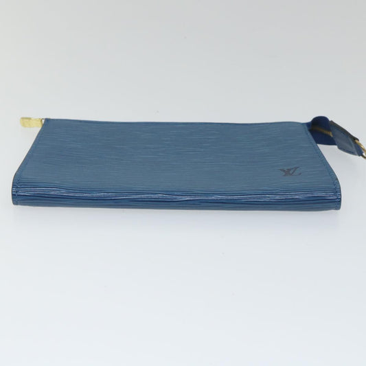Louis Vuitton Pochette Accessoires  Leather Clutch Bag