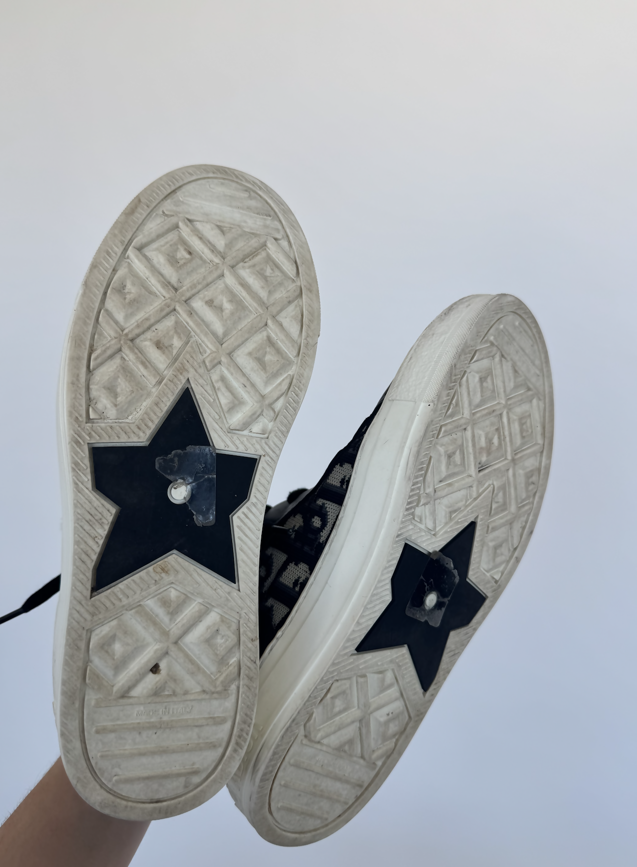 Walk'n'Dior Sneaker Deep Blue Dior Oblique Technical Mesh and Calfskin
