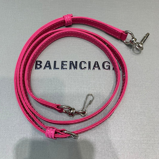 BLN-Ciaga Le Cagole Medium Bucket Bag In Dark Pink, For Women,  Bags 11.8in/30cm