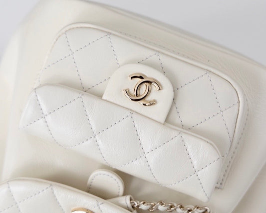CHL -  Backpack White For Women 7 in/18cm