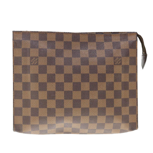 Louis Vuitton Poche Toilette  Canvas Clutch Bag