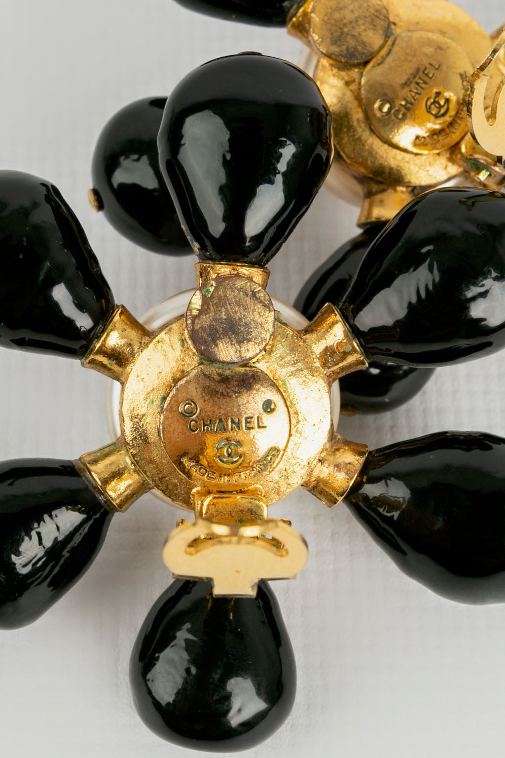 Boucles d'oreilles Chanel Automne 1992