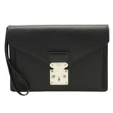 Louis Vuitton Sellier Drangonne  Leather Clutch Bag