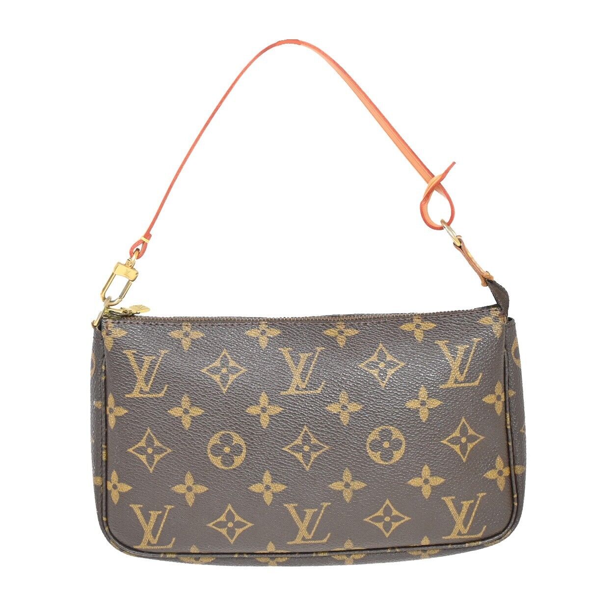 Louis Vuitton Pochette Accessoires  Canvas Clutch Bag