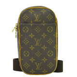 Louis Vuitton Pochette Gange  Canvas Clutch Bag