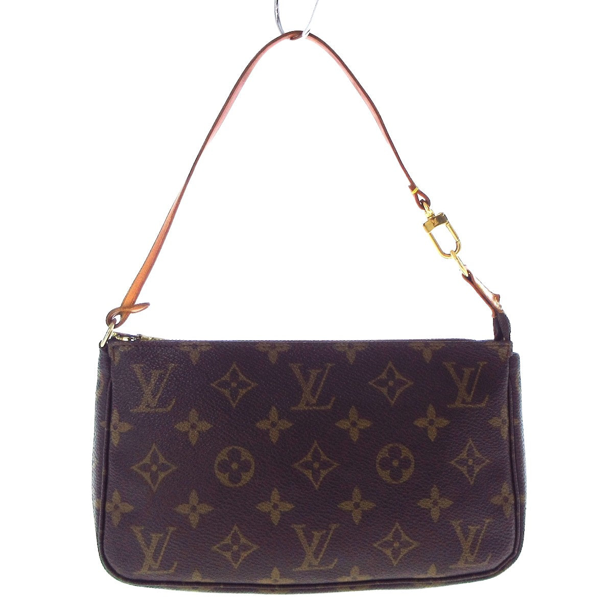 Louis Vuitton Pochette Accessoire  Canvas Clutch Bag