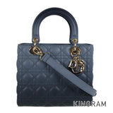 Dior Lady Dior Cannage Medium M05650SJB Hand bag