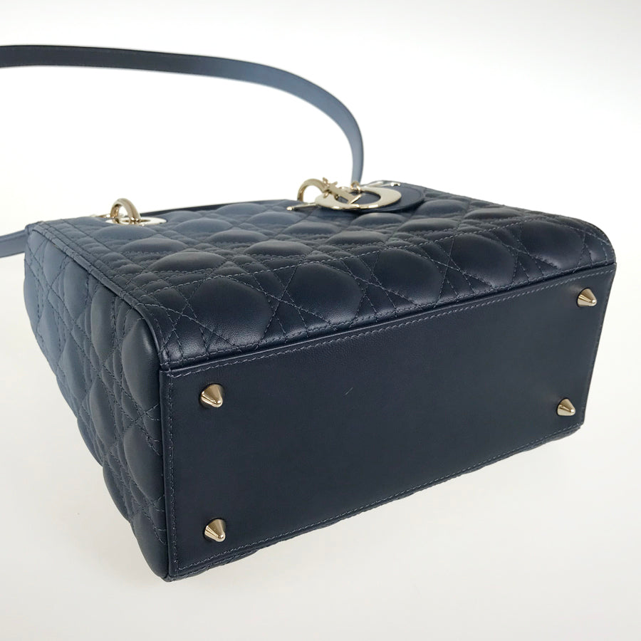Dior Lady Dior Cannage Medium M05650SJB Hand bag