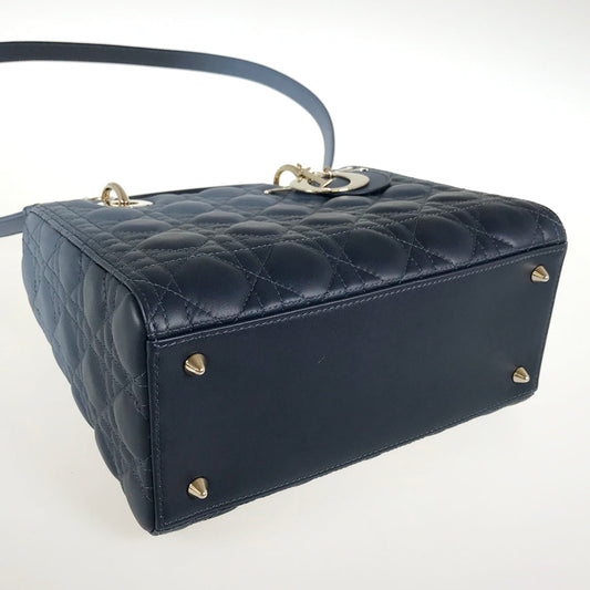 Dior Lady Dior Cannage Medium M05650SJB Hand bag
