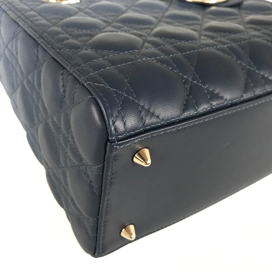 Dior Lady Dior Cannage Medium M05650SJB Hand bag