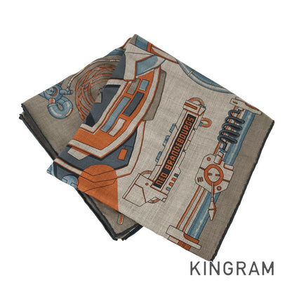 HERMES Karen H 100 104061T Women's Scarf