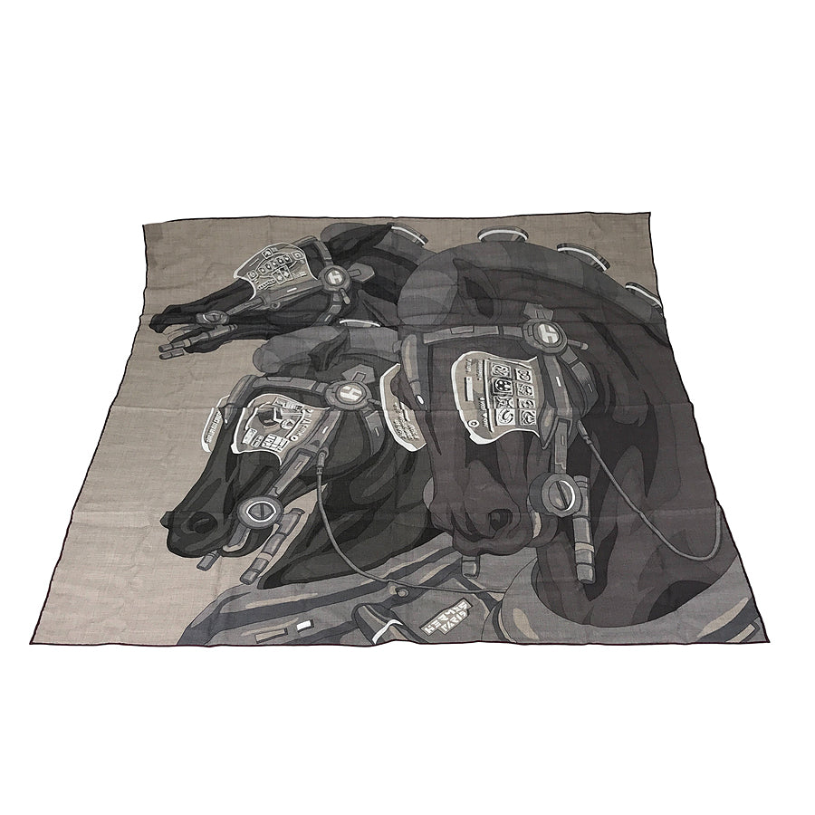 HERMES Karen H 100 104001T Women's Scarf